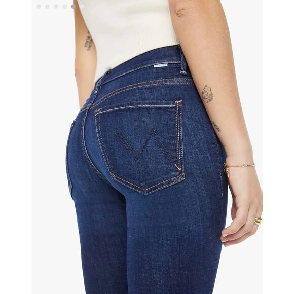 MOTHER The Insider Crop Step Frey Jean size 27 - Picture 4 of 13